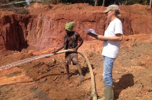 Interview with gold miner Suriname
